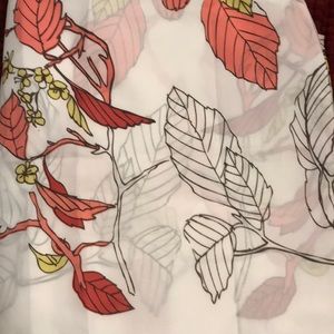 Shower curtain and bath mat